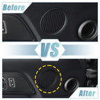 2Pcs Door Speaker Rings for Ford Mustang (2015–2020) 724708653541