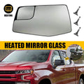 Driver Side Mirror Glass for Chevy Silverado GMC Sierra (2019–2023) Heated