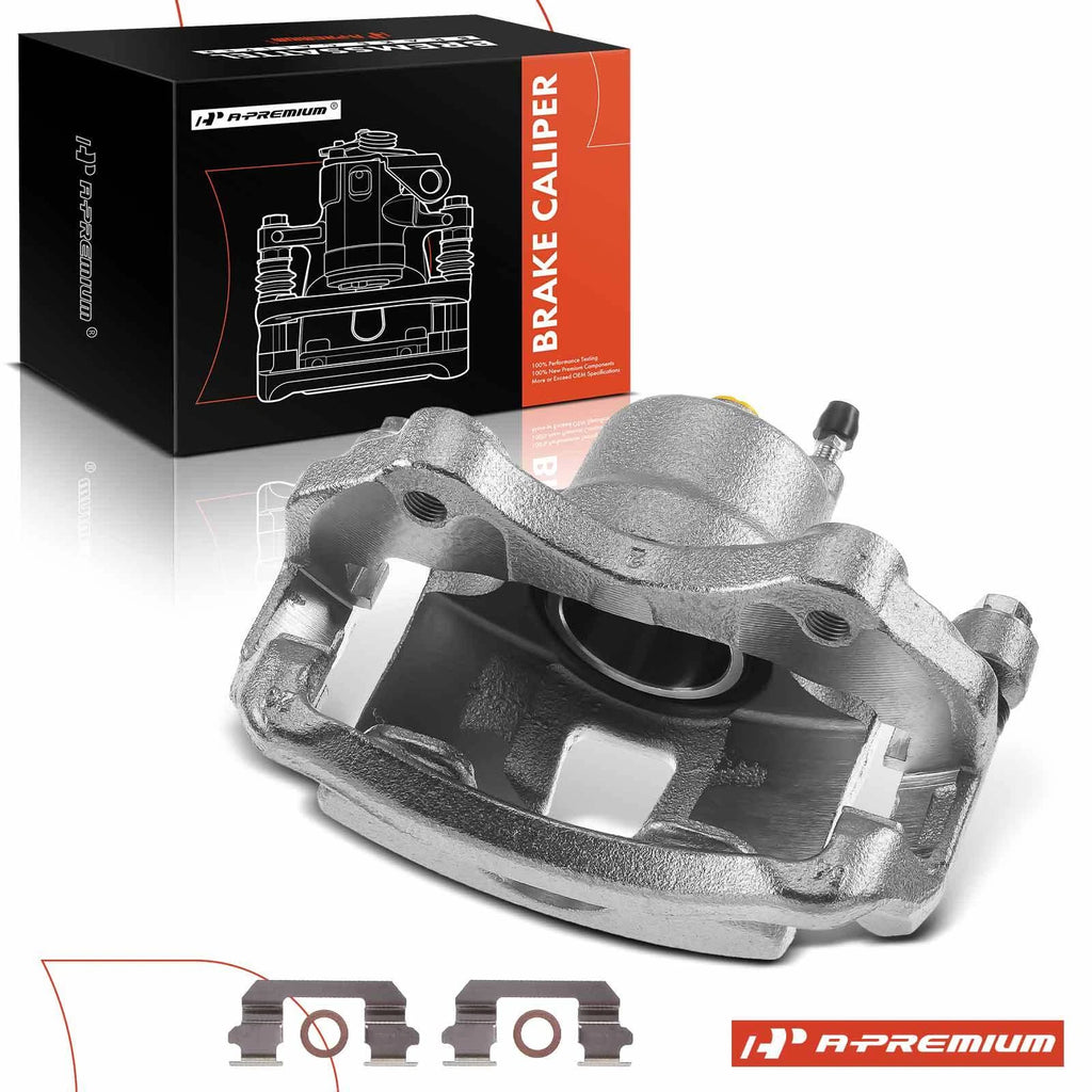 Front Right Brake Caliper with Bracket for Nissan Versa (2008–2011)