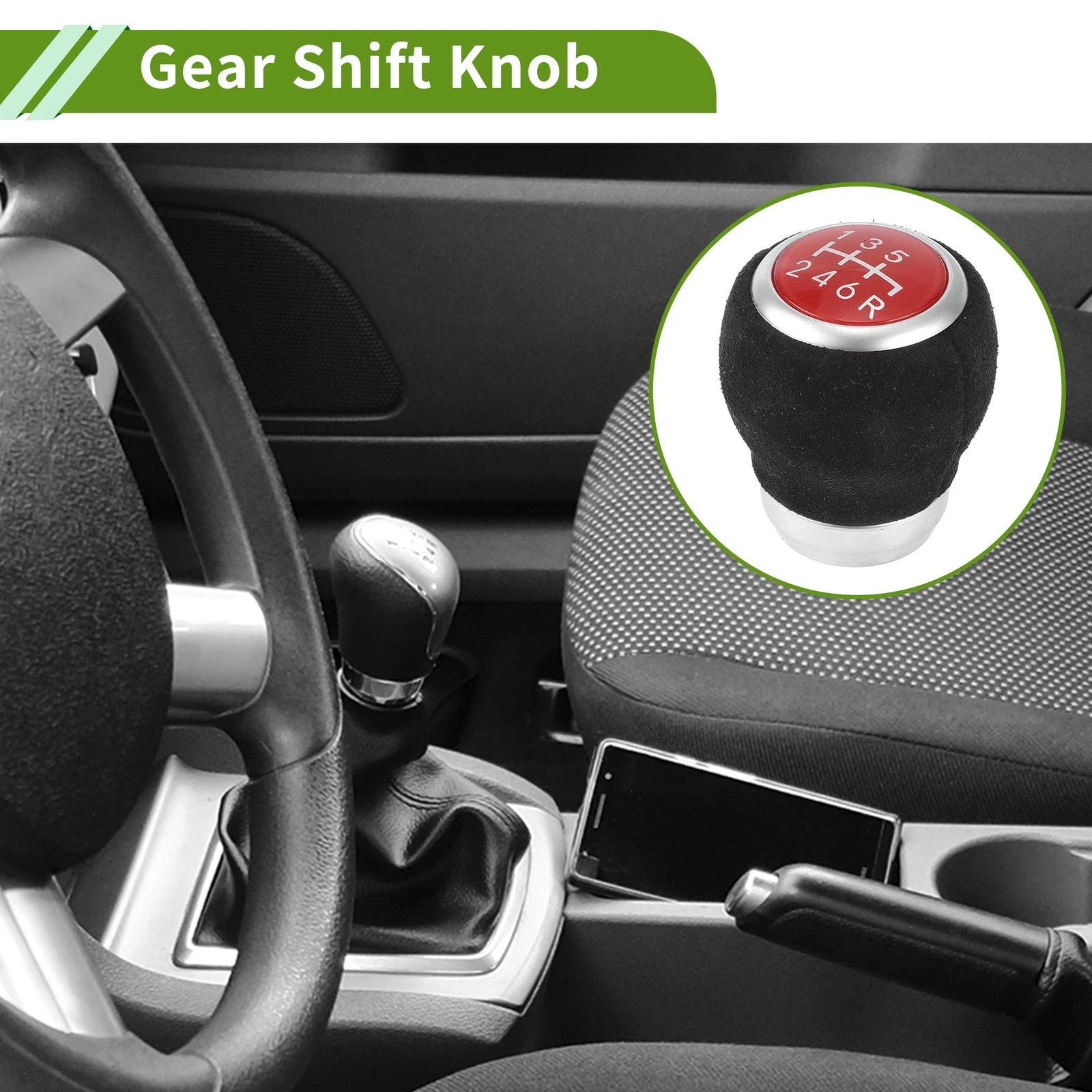 6 Speed Manual Gear Shift Knob for Subaru Impreza WRX (2009–2018)