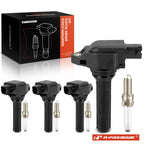 Set of 4 Ignition Coils & 4 Spark Plugs for Subaru Outback