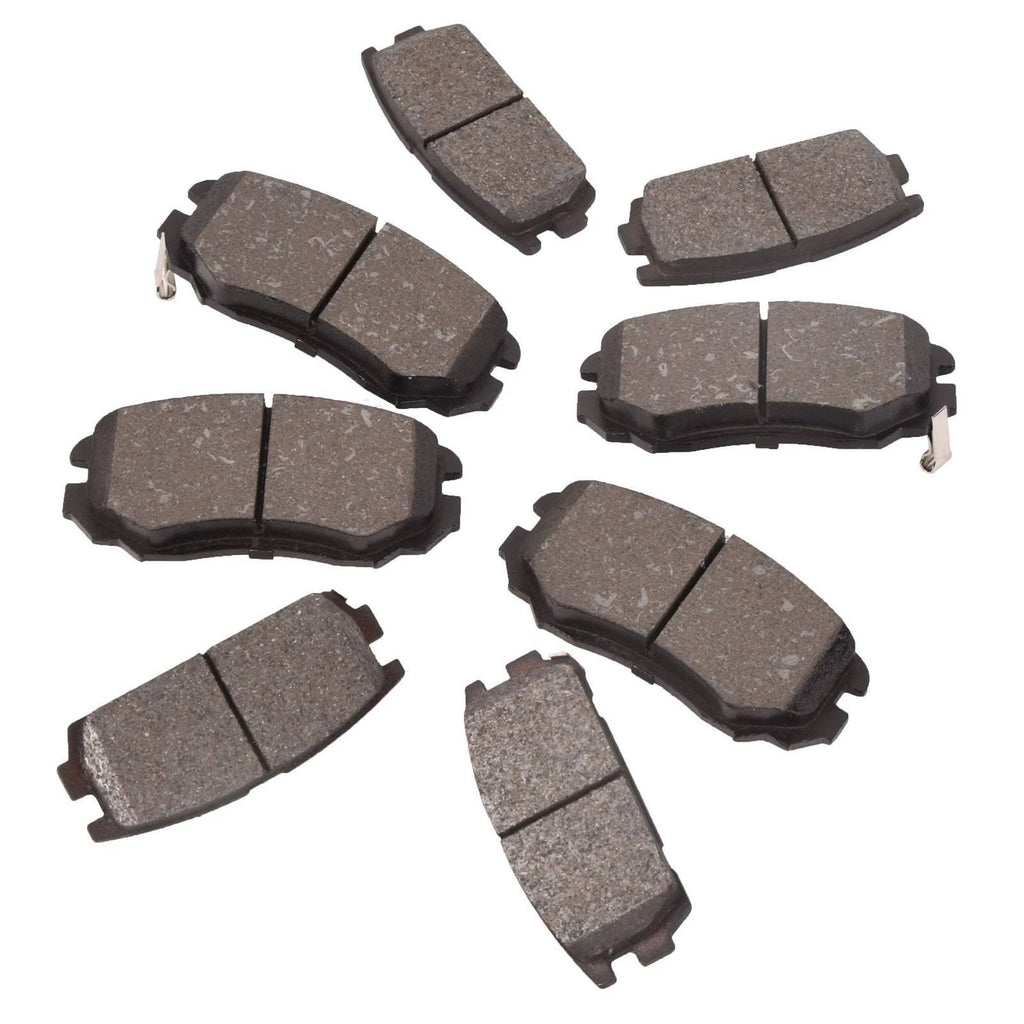 Set of 8 Ceramic Brake Pads for GMC Terrain, Chevy Equinox (2010–2017)