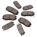 Set of 8 Ceramic Brake Pads for GMC Terrain, Chevy Equinox (2010–2017)