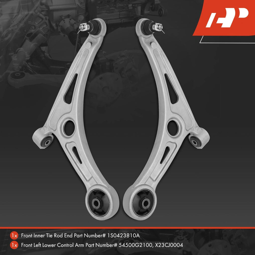 2X Front Lower Control Arm & Ball Joint for Kia Niro Hyundai Ioniq (2017–2022)