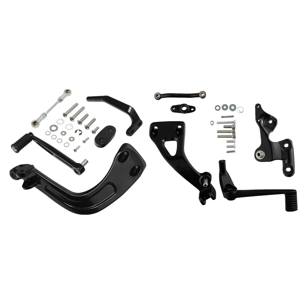 Mid Controls Shift & Brake Side Kit for Harley FLSB FXFB FXFBS (2018–2023)