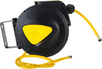 Retractable Air Hose Reel 5/16 IN x 33 FT for Air Compressor (Auto Rewind)