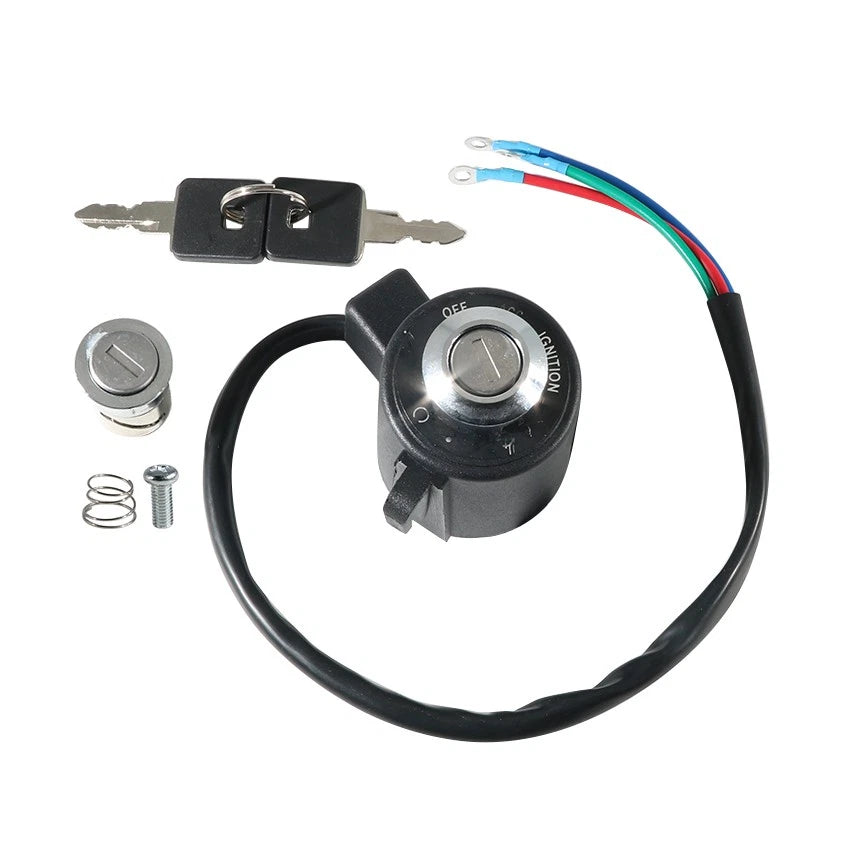 Ignition Key Switch Tail Box Lock Set for Harley XL883 Sportster (1999–2005)