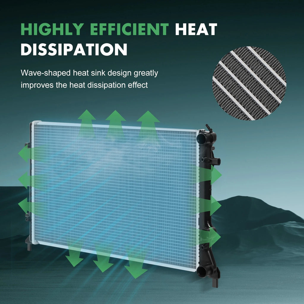 Radiator for Volkswagen Jetta, Beetle (2011–2015)