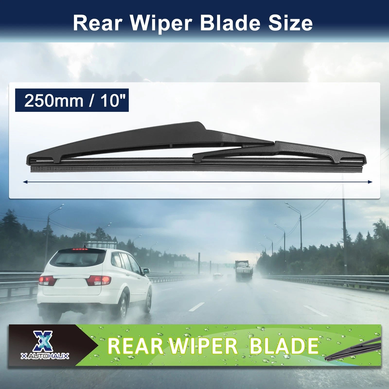 10 Inch Rear Window Wiper Blade for Toyota RAV4 (2019–2023)