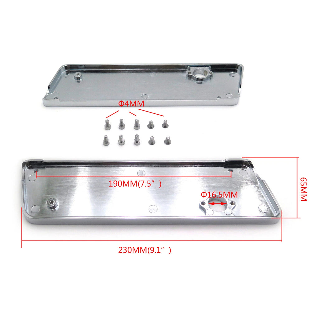 Saddlebag Latch Covers for Harley Touring (1993–2013)