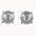 RH & LH Head Lamps for Massey Ferguson (Replaces 1662374M91)