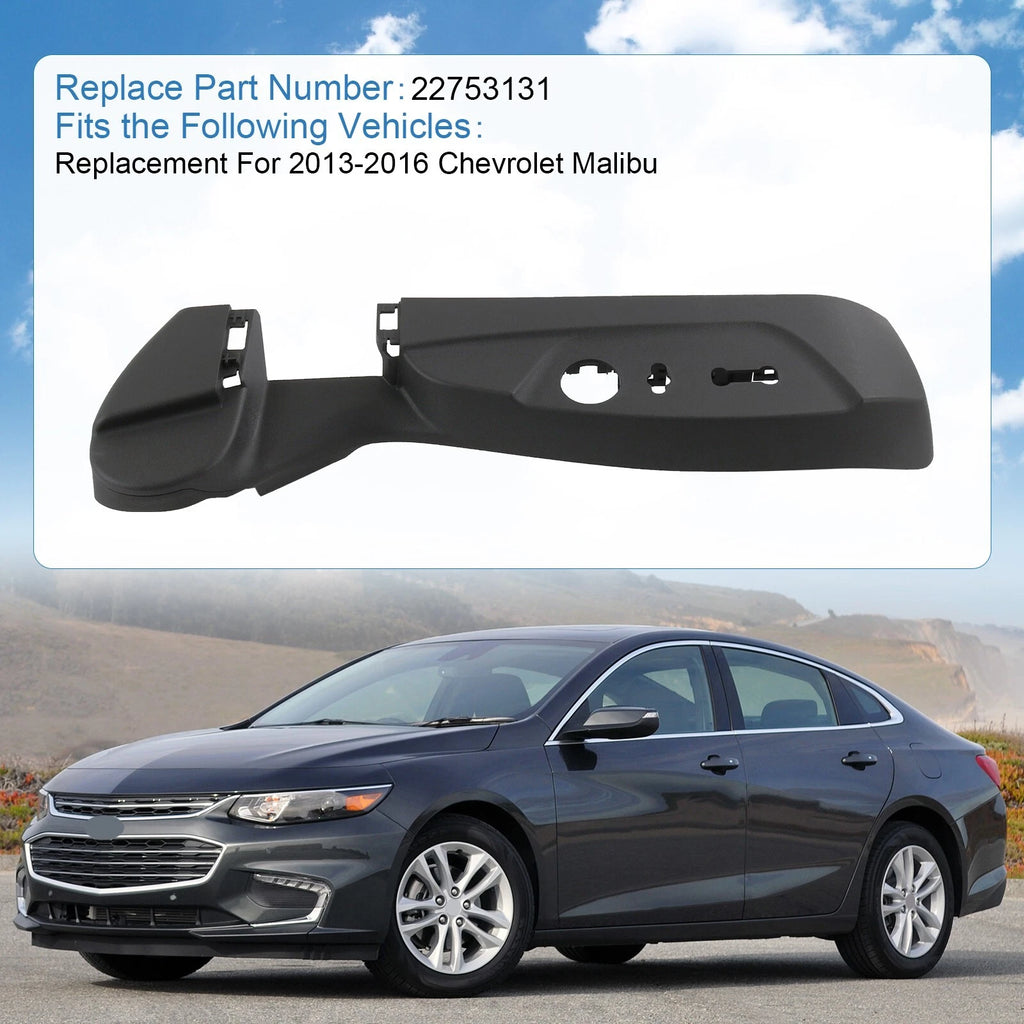 Power Seat Switch Panel Bezel Trim for Malibu (2013-2016) - Black