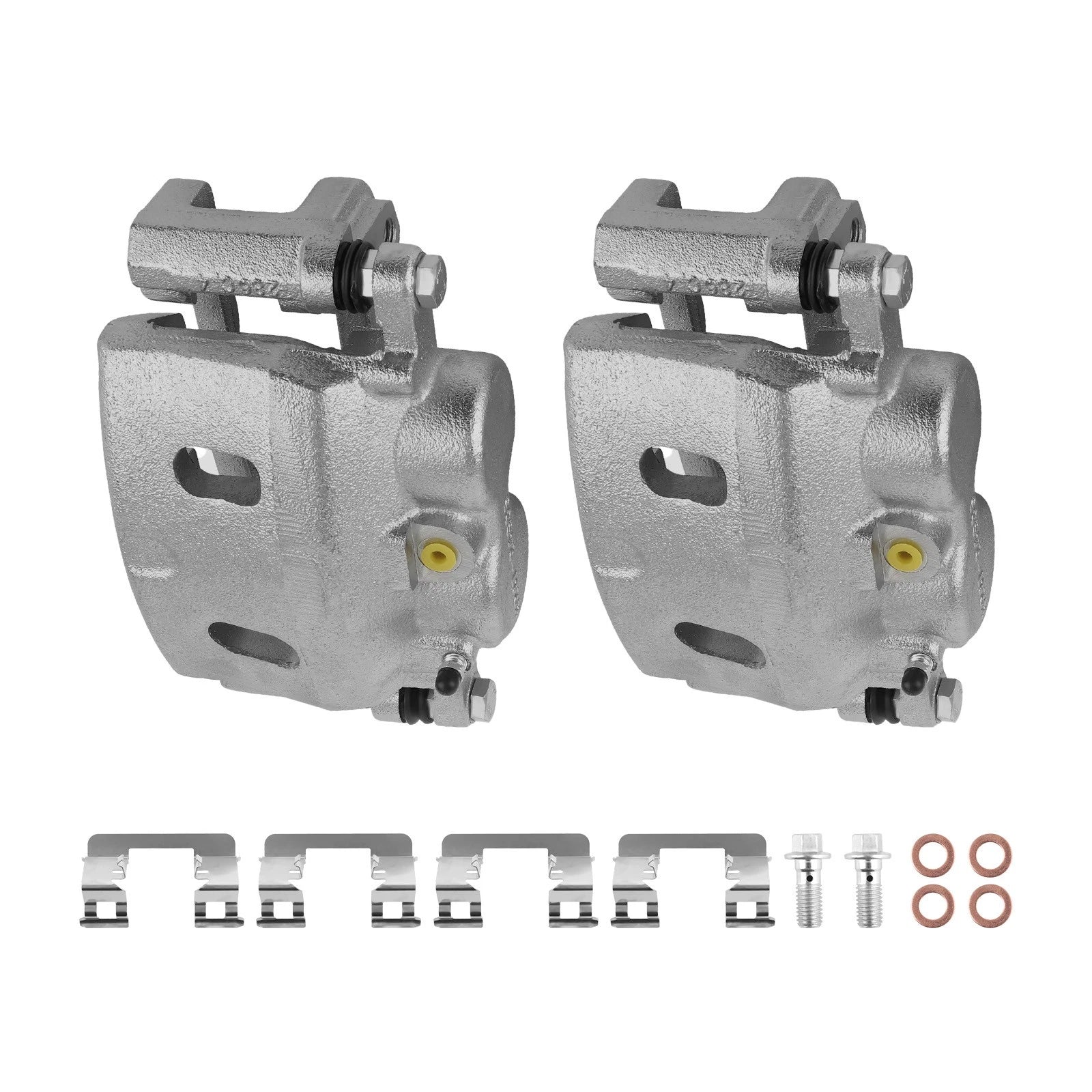 Front Brake Calipers w/Bracket for Cadillac Escalade (2007–2008)