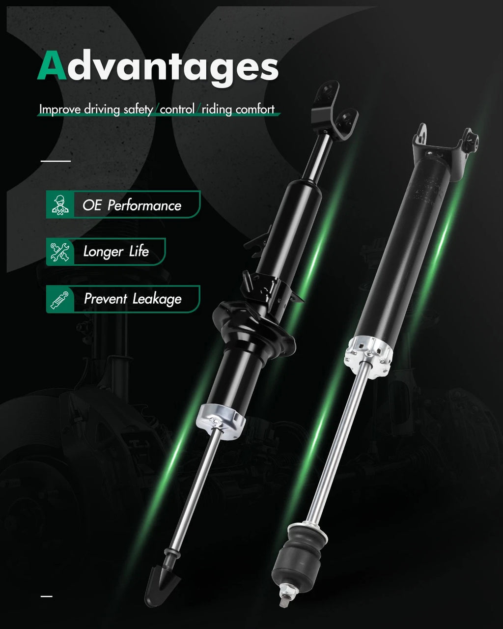 Set of 4 Shock Struts Kit for Infiniti G35 (2003–2006)