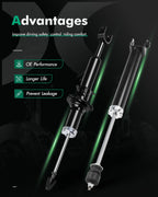 Set of 4 Shock Struts Kit for Infiniti G35 (2003–2006)