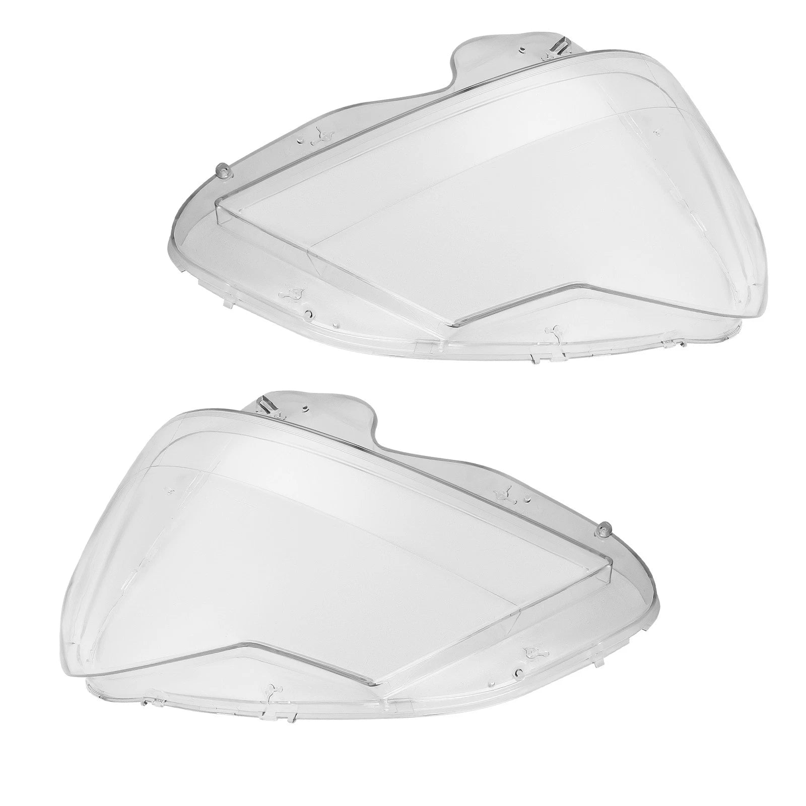 Set of 2 Transparent Headlight Lens Covers for Mercedes Benz W204 C Class