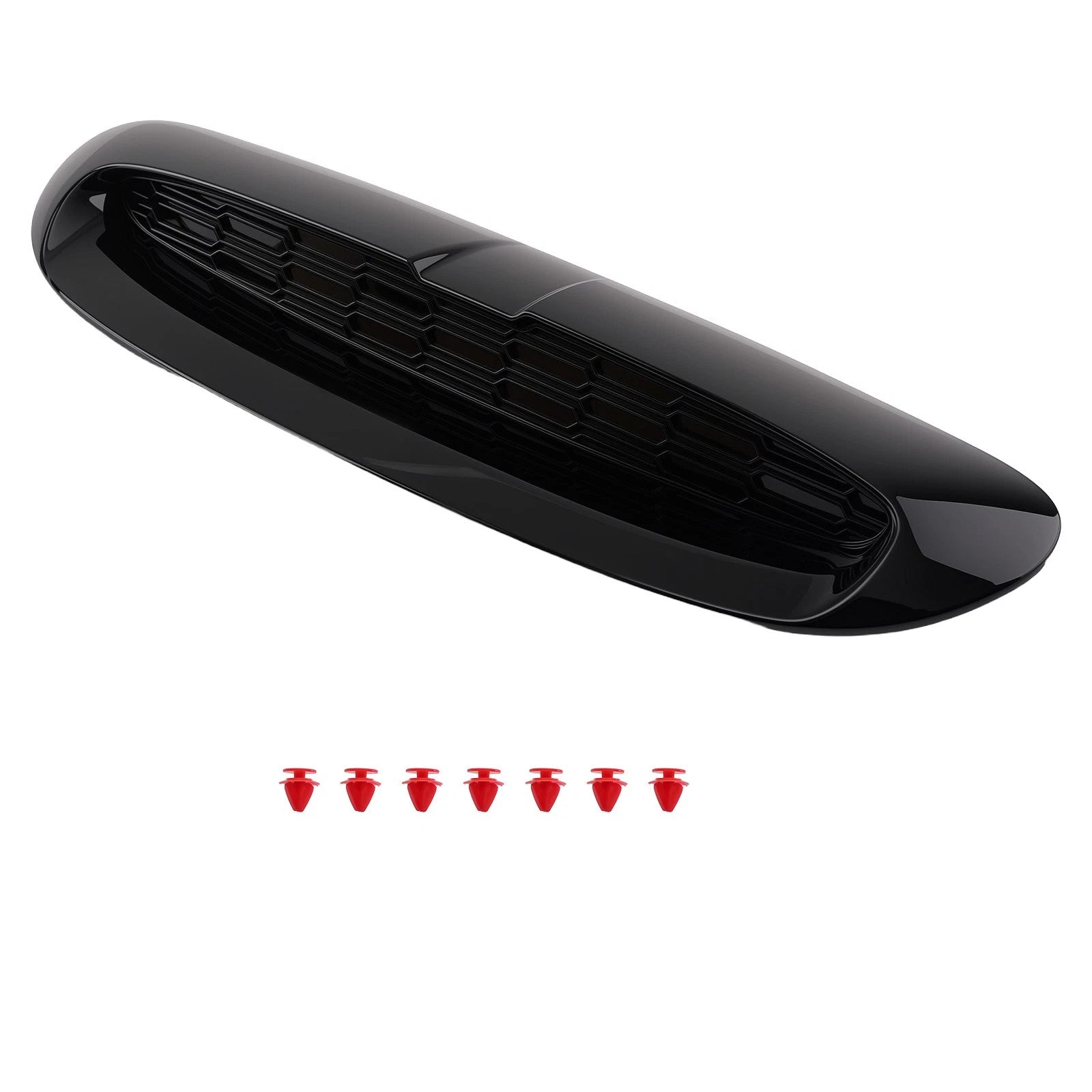 Black Hood Vent Cover for Mini Cooper S F54 F55 F56 F57 (2014–2023) 51137328312 ABS