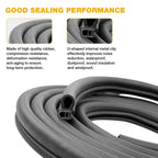 13.5 Ft Door Rubber Weatherstrip Seal for Peterbilt 359 370 377 379 380 (1986–2007)