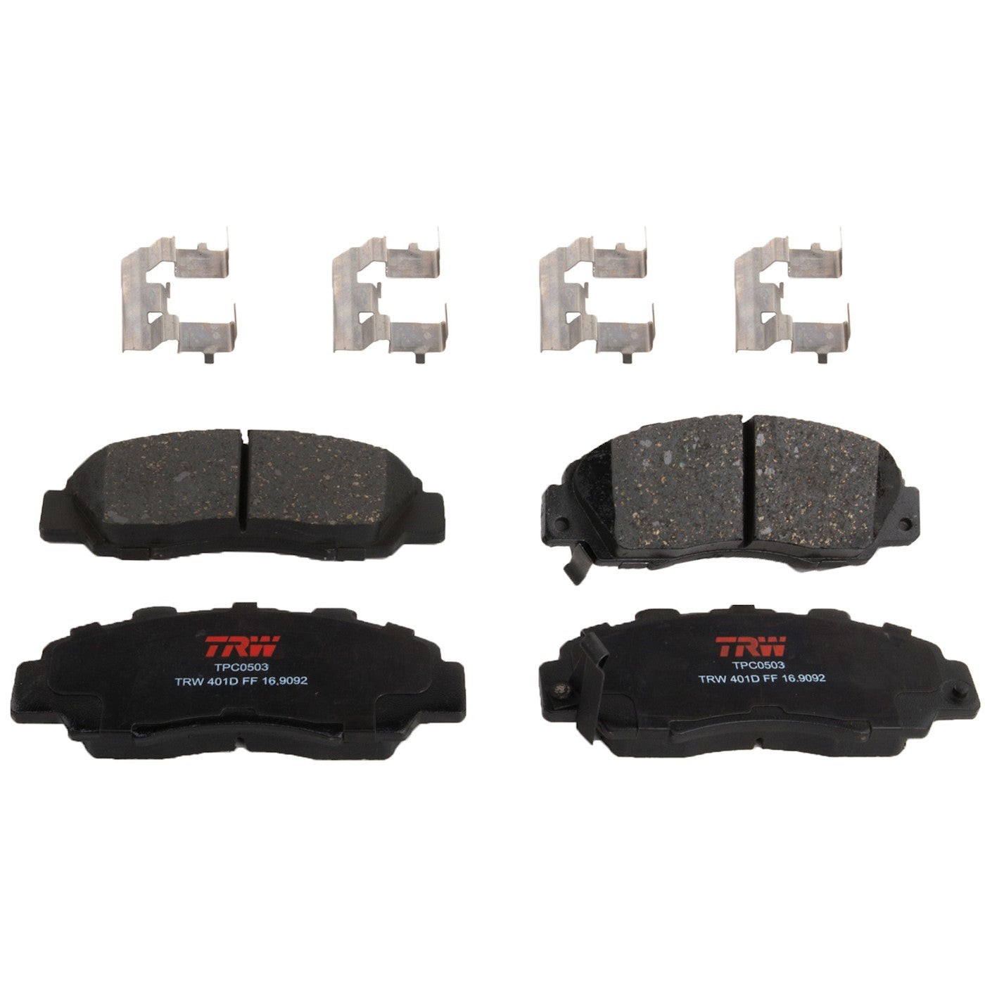 Set of 2 Brake Pads for Acura NSX Honda Accord CL