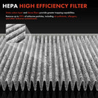 2X Activated Carbon Cabin Air Filter for Nissan Armada (2004–2021)