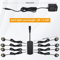 Set of 4 Dimmable LED Mini Spotlights for Display Cabinet (Warm/Cold White)