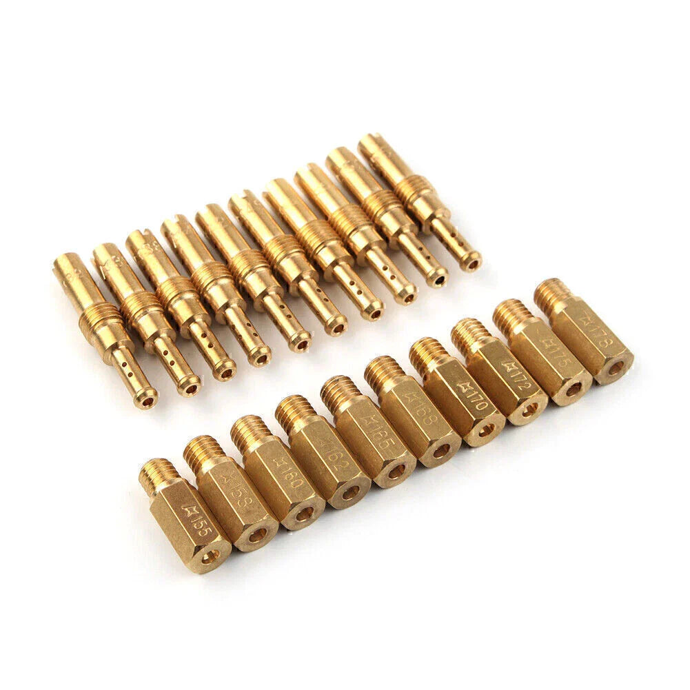 20 x Main Jets + Slow Pilot Jets for Motorcycle Carburetor