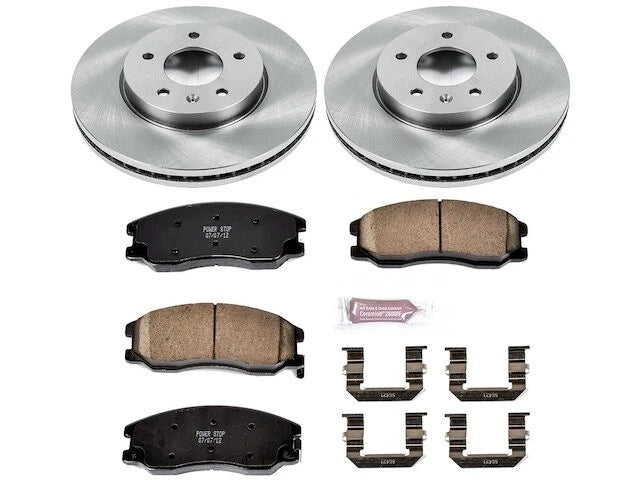 Front Brake Pad and Rotor Kit for Suzuki XL7 (2007–2009) YZ591BJ