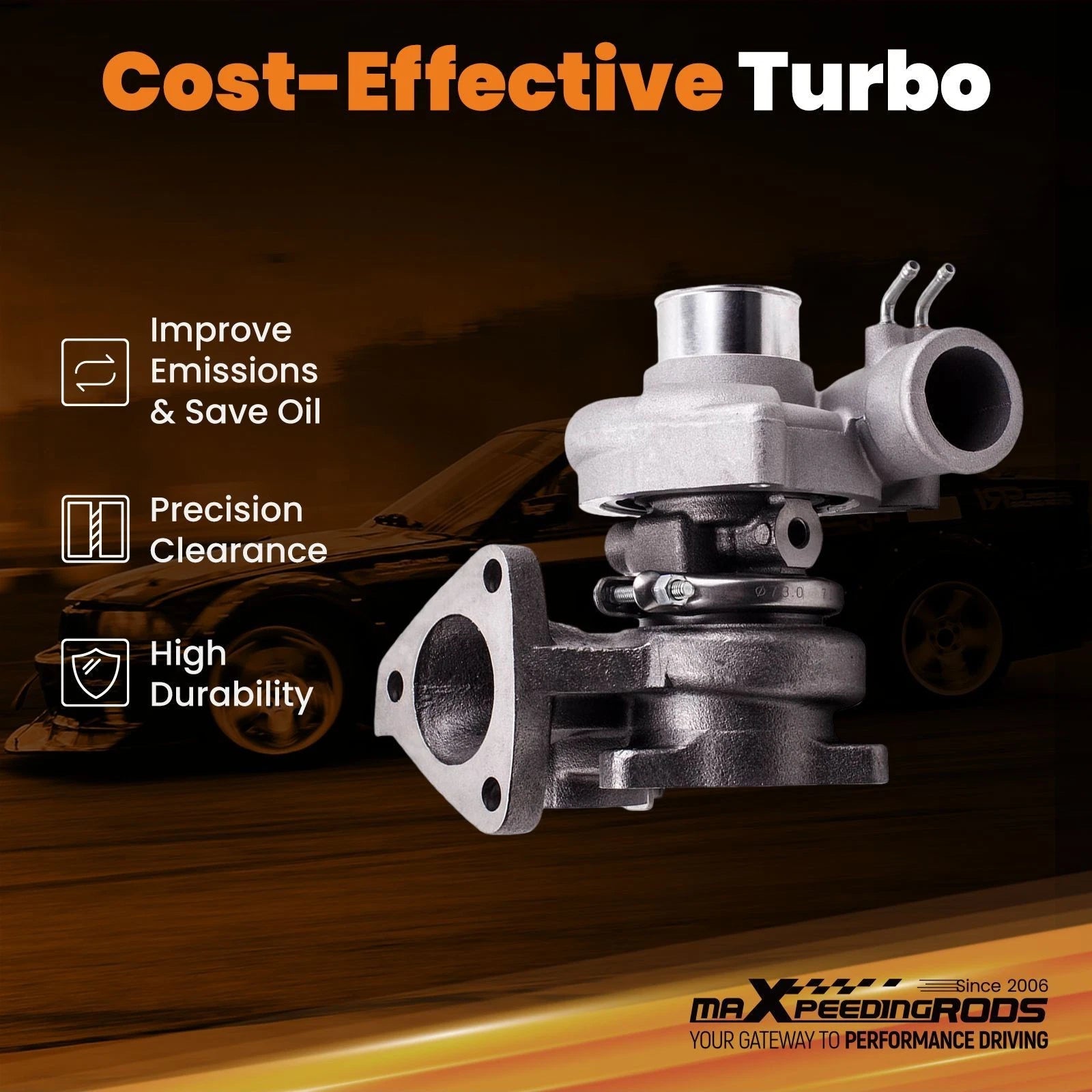 Turbo Charger for Mitsubishi Express L300 Delica (1988–1996)
