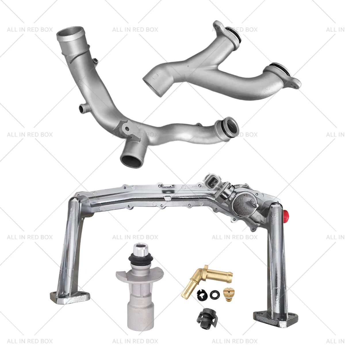 Aluminum Coolant Water Pipe Kit for Jaguar Land Rover 3.0L V6