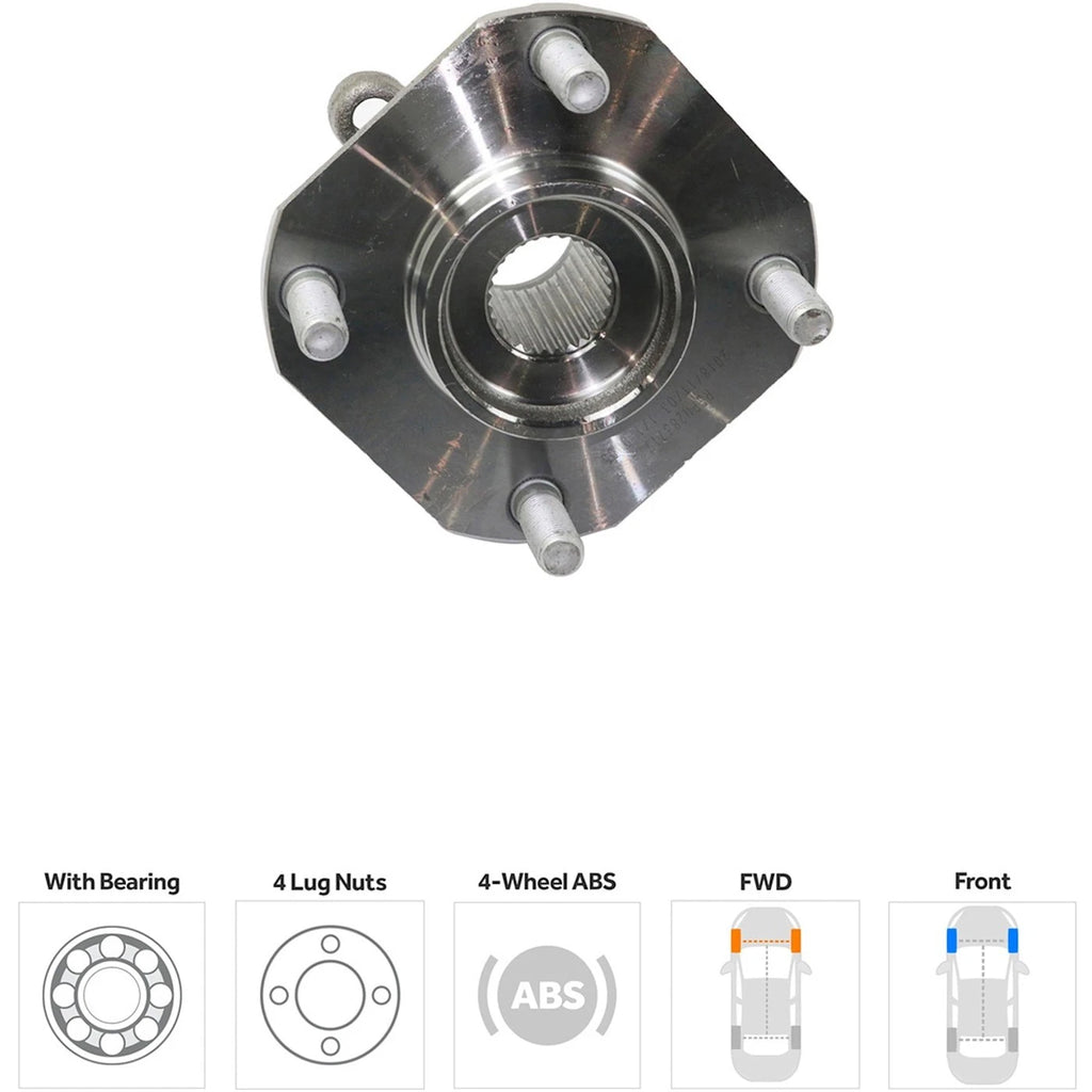 Front Suspension Kit for Nissan Sentra (2007–2012)