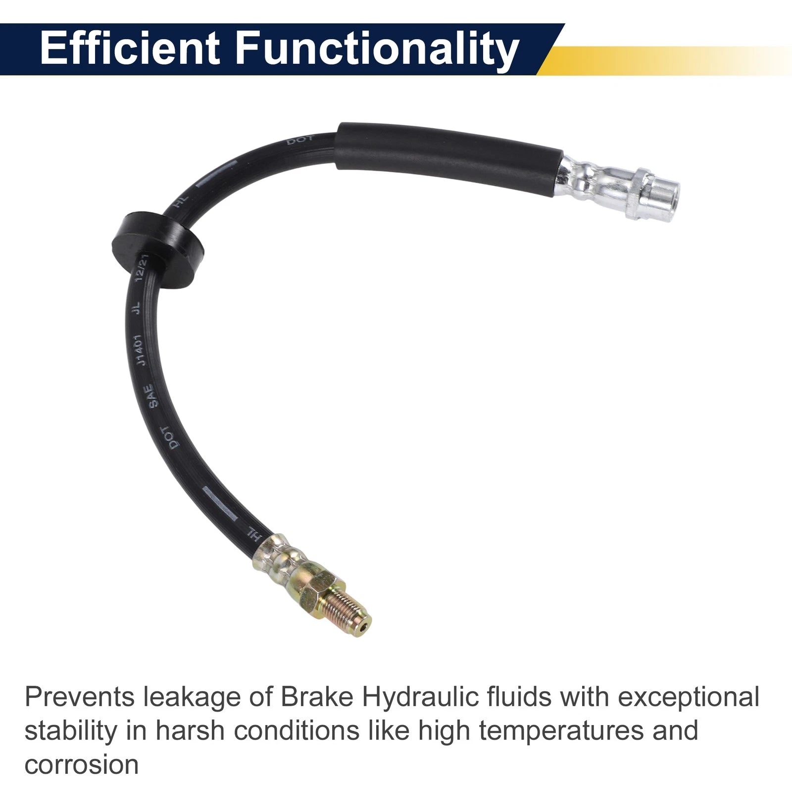 Rear Brake Hose for Audi A6 (2008–2011) 4F0611775