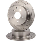 Drilled Slotted Brake Rotors for Nissan Maxima (2004–2008)