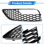 1pc Fog Light Grill for Audi A3 (2012–2016) No. 8V3807681 Black