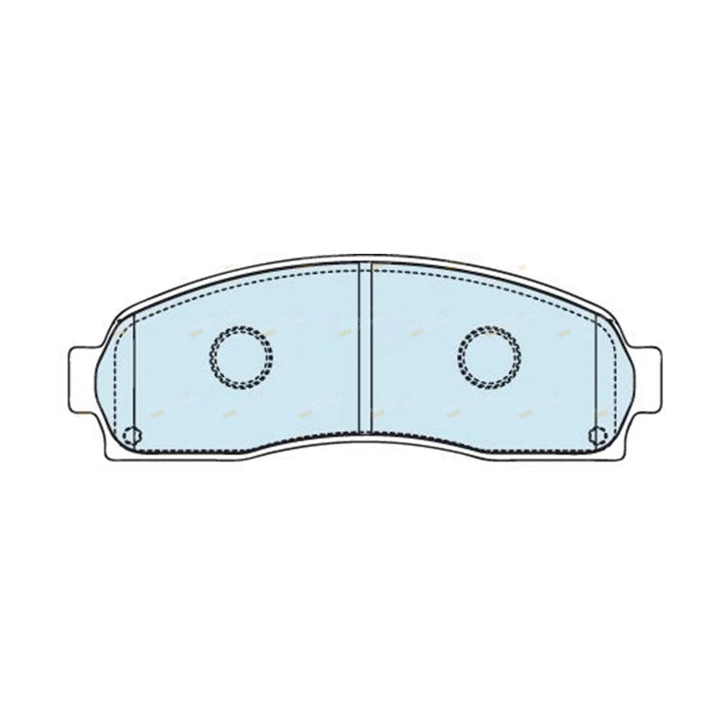 4wd Front Disc Brake Pads Set for Ford Explorer (2002 - 2005)