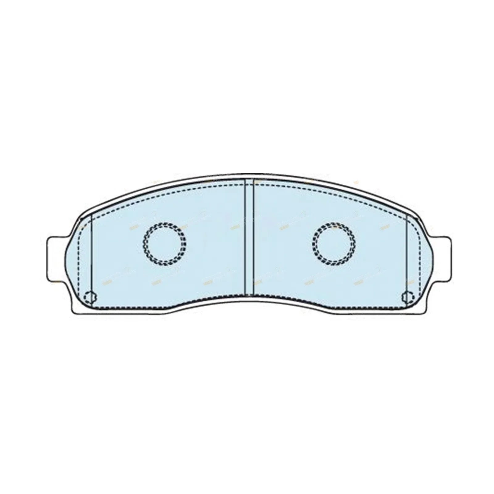 4wd Front Disc Brake Pads Set for Ford Explorer (2002 - 2005)