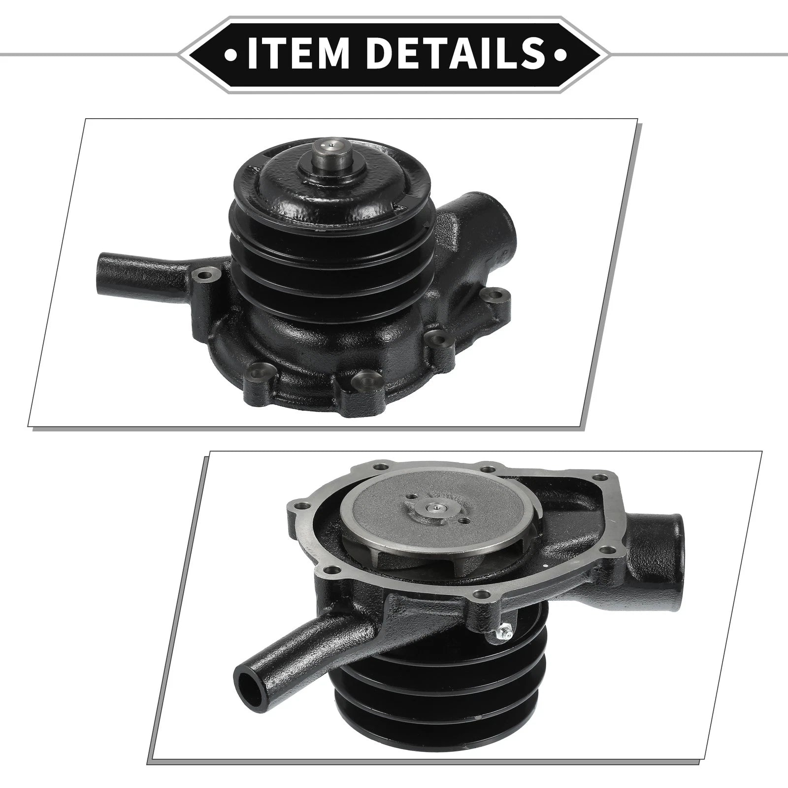 Water Pump with Gasket Kit for Mitsubishi Forklift FD100 (6D16)