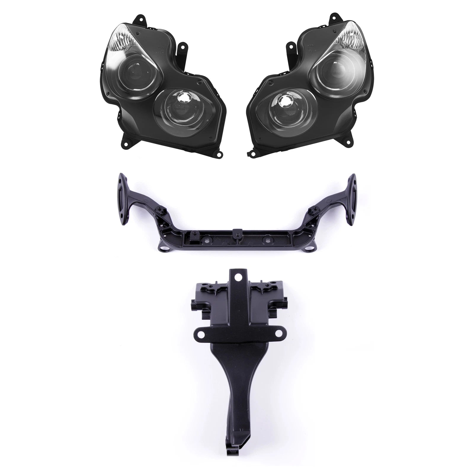Front Headlight Mirror Fairing Stay Bracket for Kawasaki Ninja ZX14R (2006–2011)