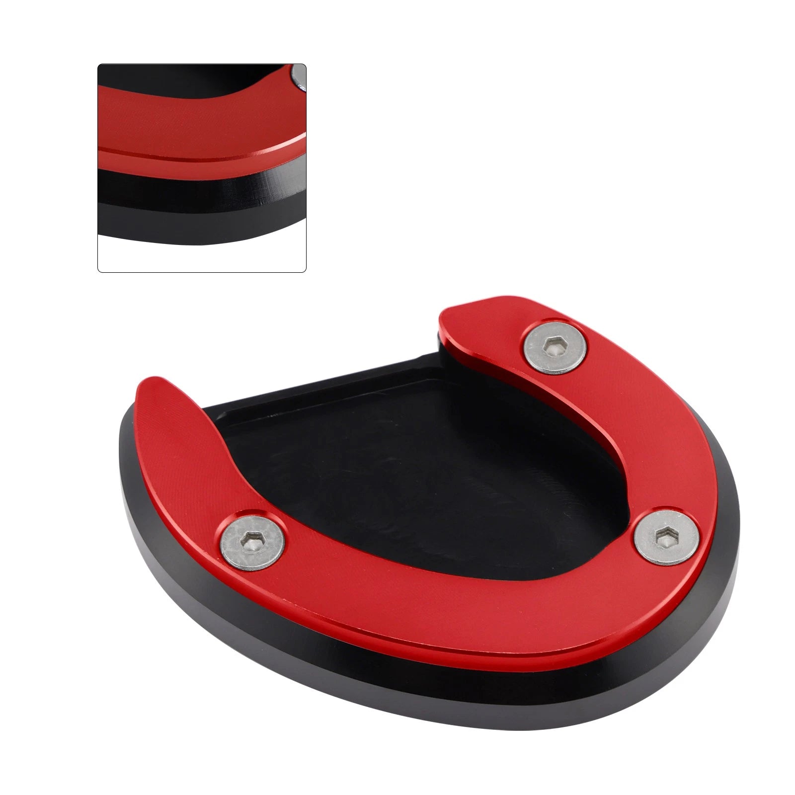 Kickstand Enlarger Plate Pad for Triumph Bonneville Bobber T100 T120 (2018–2020)