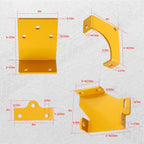 Transmission Hydro Bracket Kit for Hustler Raptor SD/SDX (2015-2023)