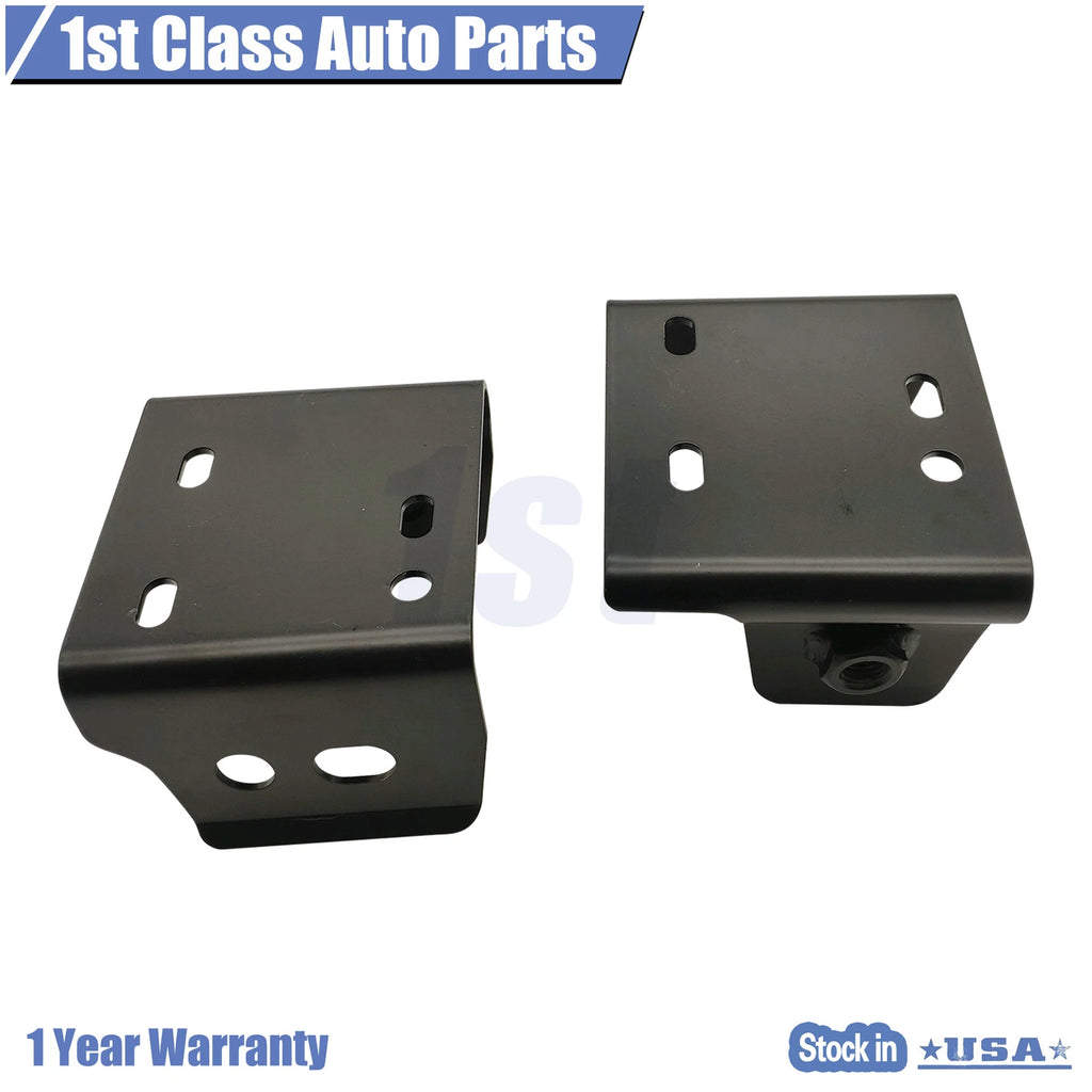 Set of 2 Front Bumper Brackets for Chevy Silverado 2500 HD (2011–2014)