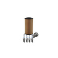 Wix Engine Oil Filter & Denso 4 Platinum Spark Plugs for Audi A4 Quattro