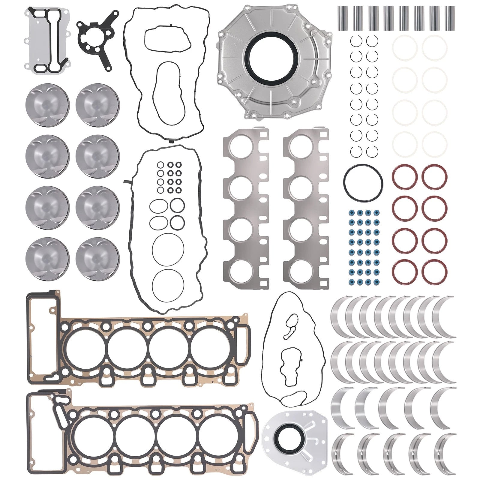 Piston Kit with Bearings & Gaskets for Mercedes-Benz AMG GT63 S (2018–2021)