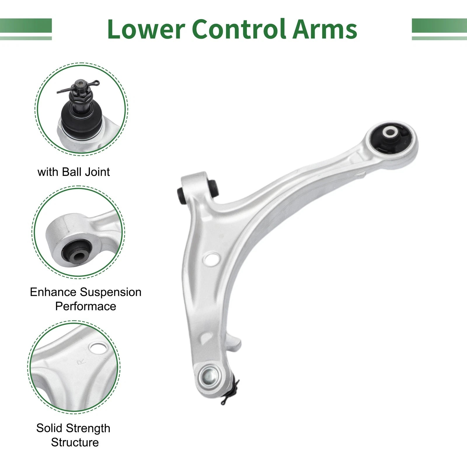10pcs Control Arm Front Suspension Kit for Honda Odyssey (2005–2010) No.K750304