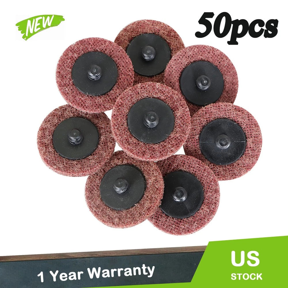 Set of 50 Surface Conditioning Discs for Die Grinder (2")