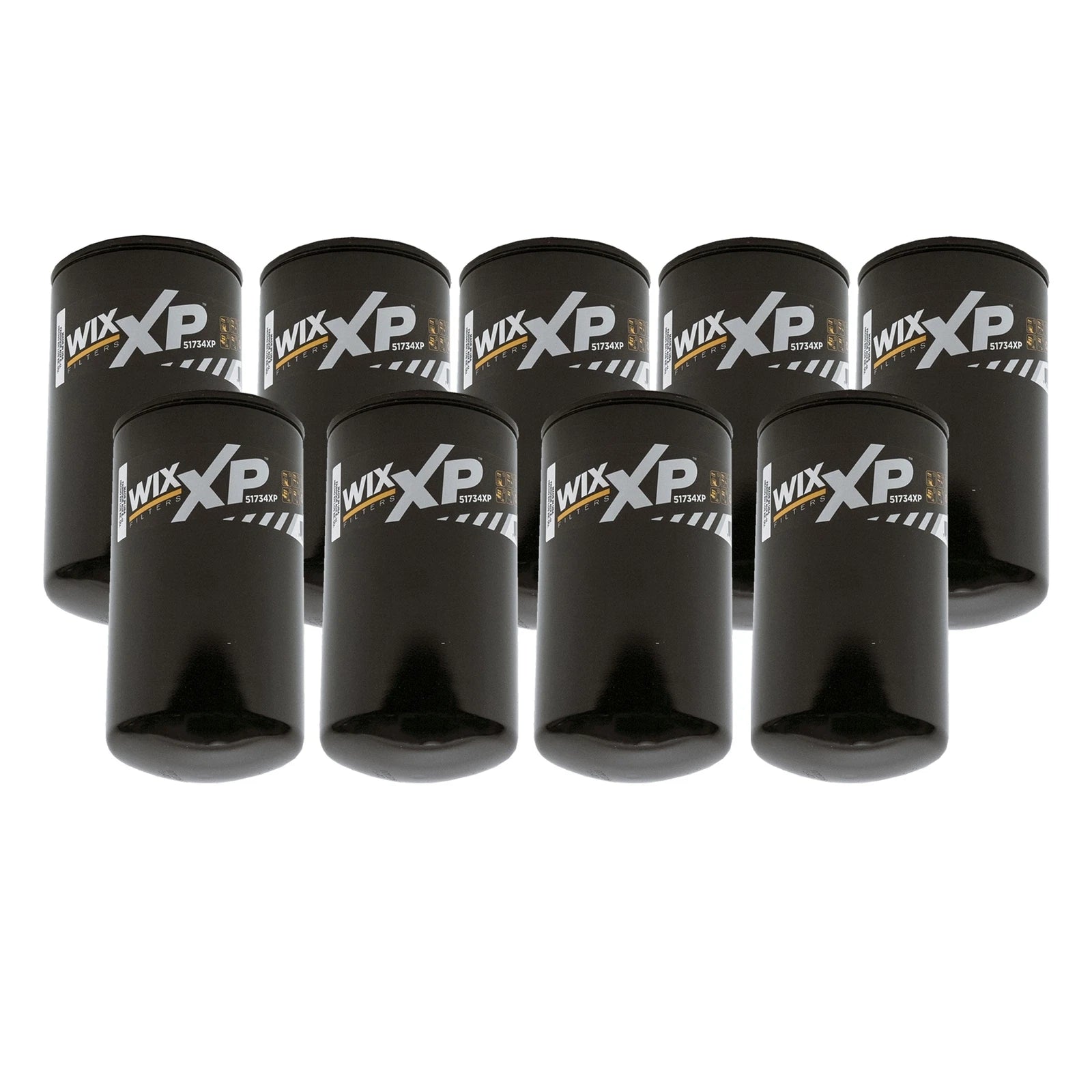 Set of 9 Engine Oil Filters for Ford 7.3L V8 Turbo Diesel (1994–2003)