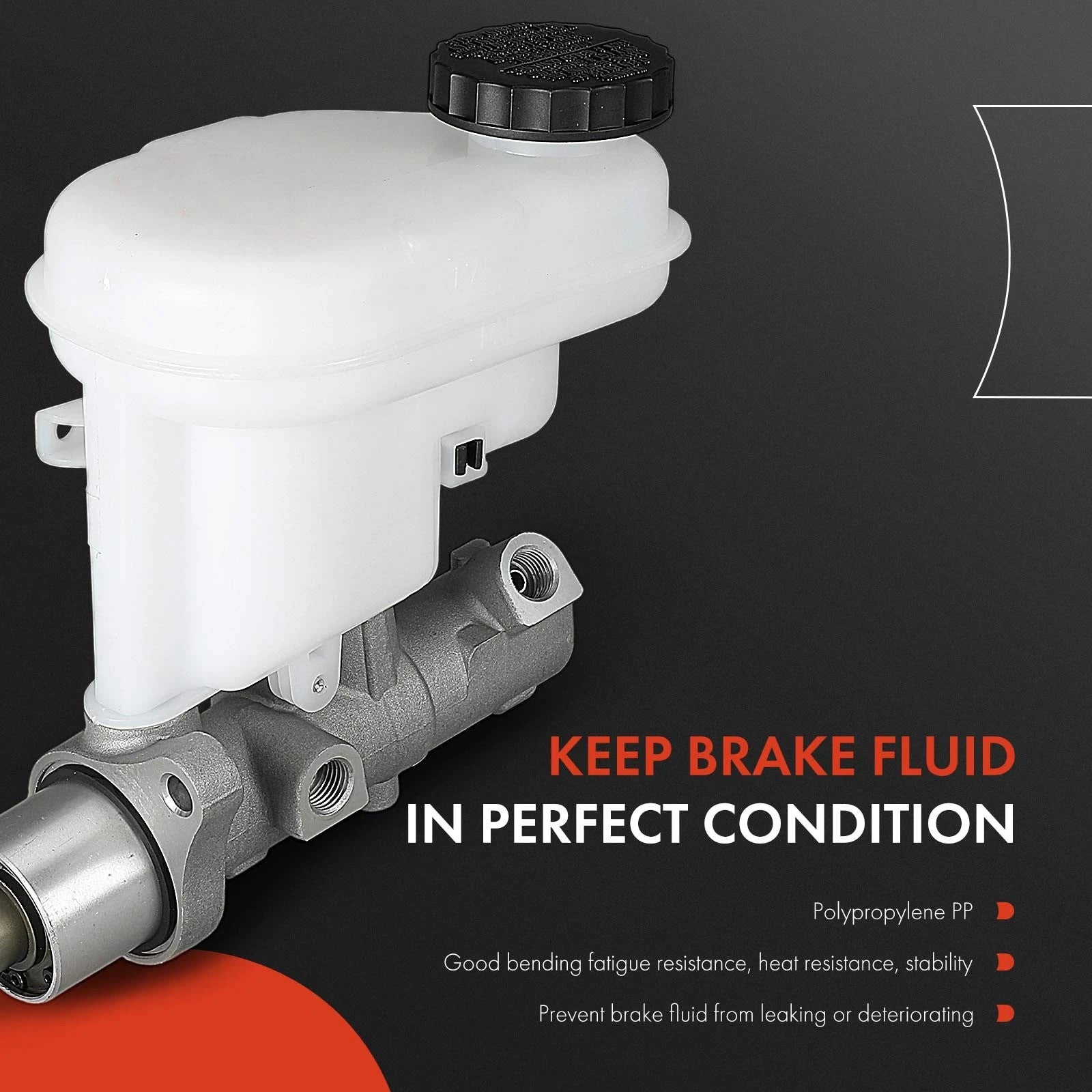 Brake Master Cylinder with Reservoir & Sensor for Ford Explorer (2011-2019)