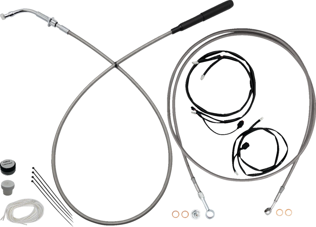 EZ Install Kit for Harley Davidson (16" Handlebars, Upper Clutch)