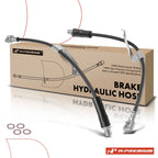 2X Front Brake Hydraulic Hose for Chevrolet Equinox Saturn Vue (2005–2009)