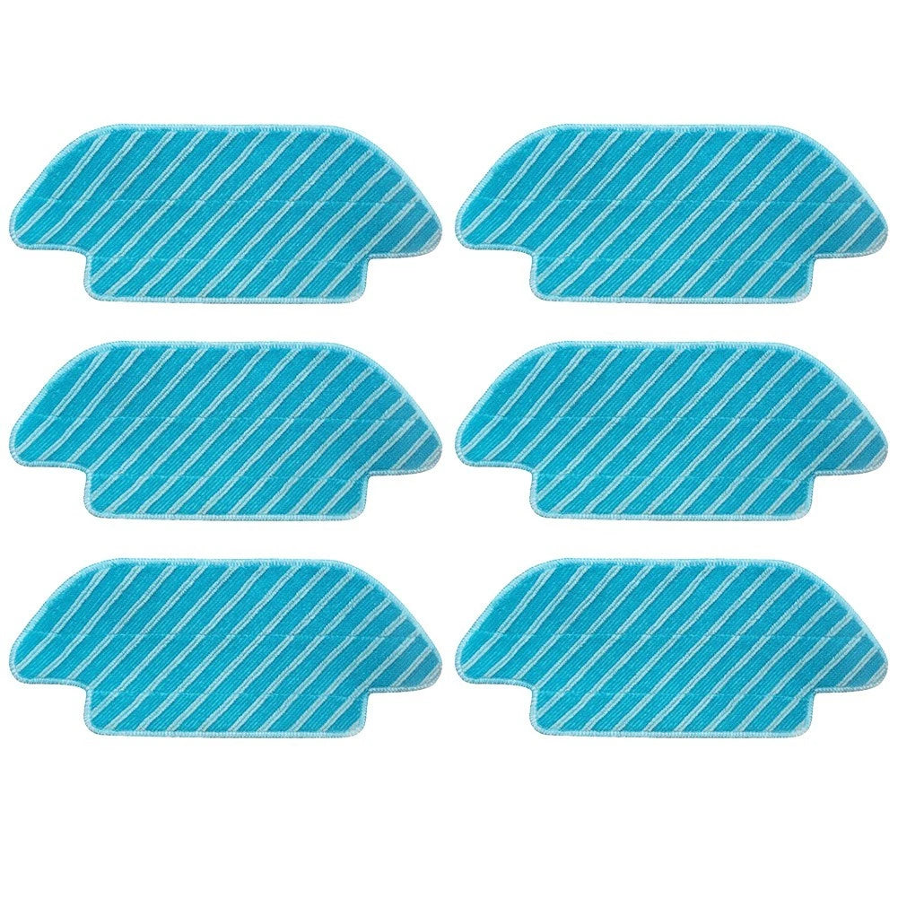Set of 6 Replacement Cloths for Superior Dirt Absorption