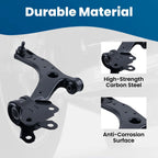 2X Front Lower Control Arm with Ball Joint for Mazda 3 (2010–2013) K621271 K621270